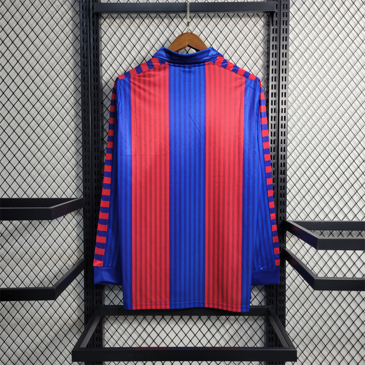 1991-92 FC Barcelona 1st Long Sleeve Kit