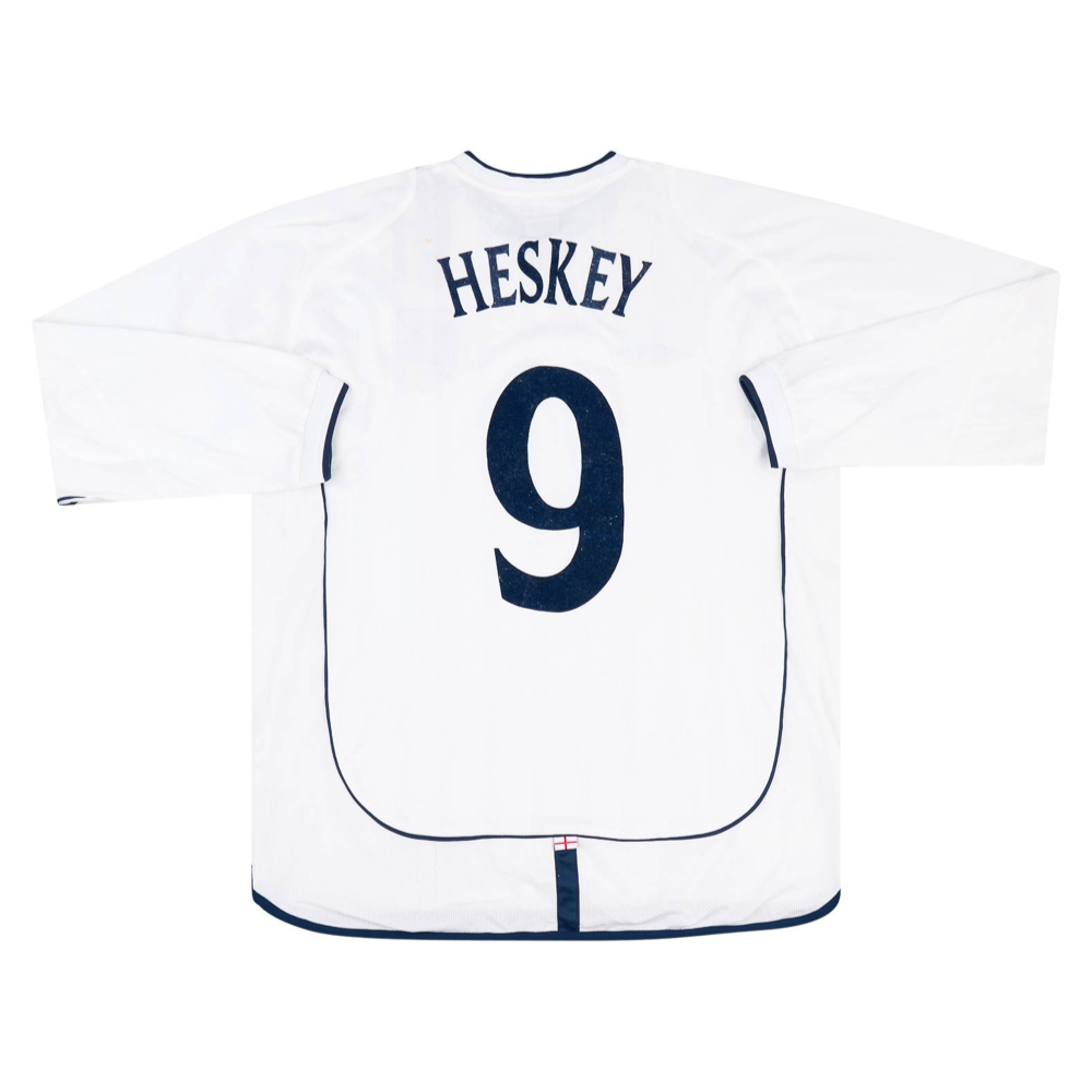 2002 England 1st Long Sleeve Kit