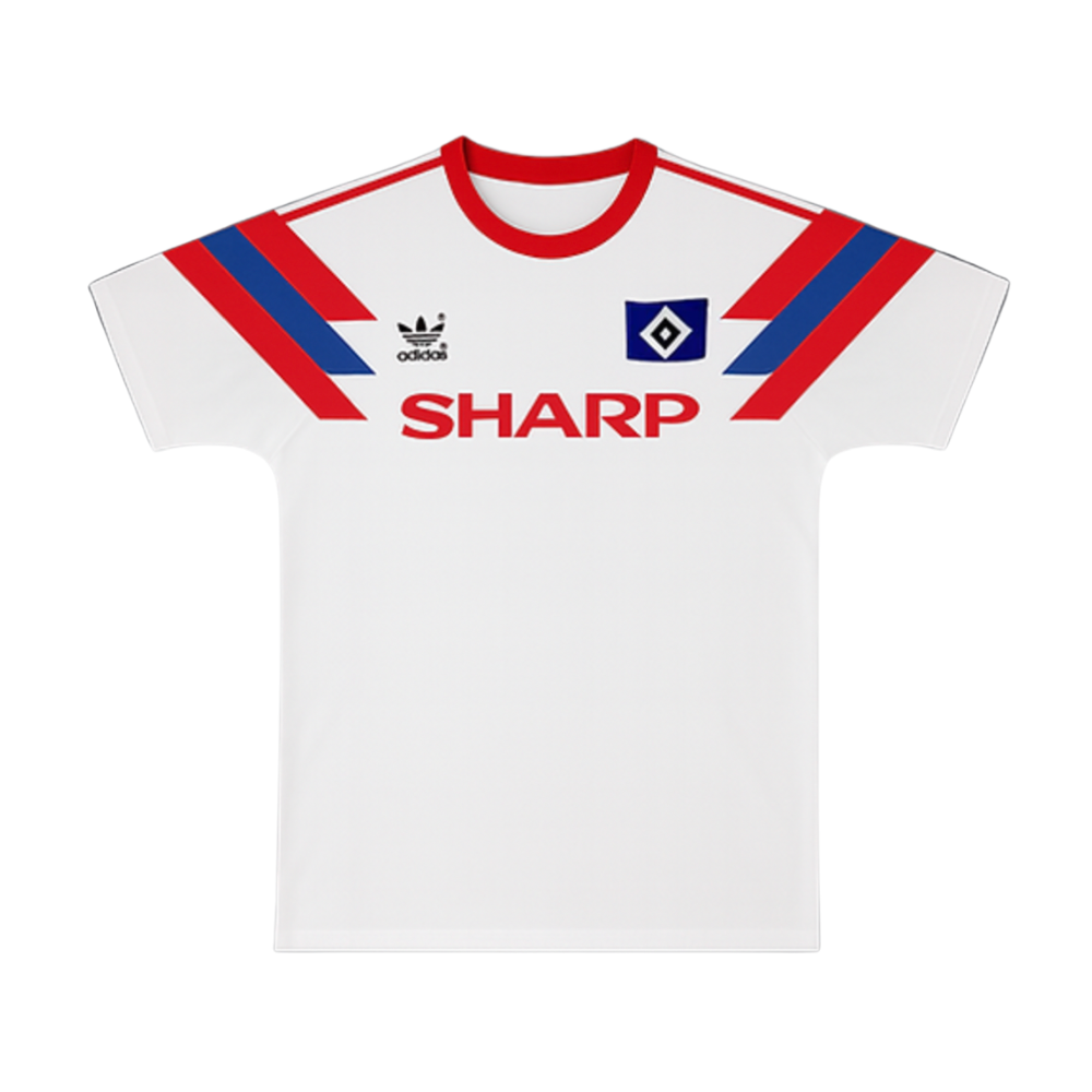 1990-91 Hamburger SV 1st Kit