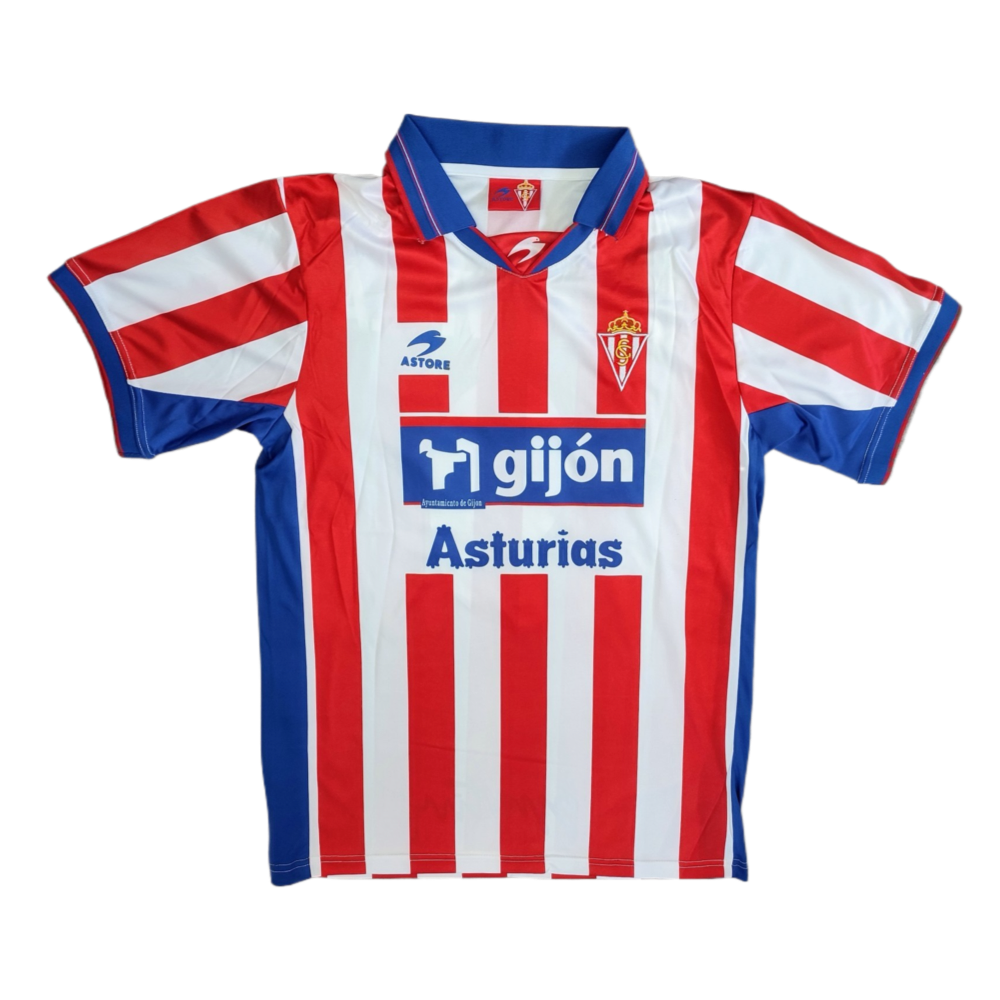 2001-02 Real Sporting de Gijón 1st Kit