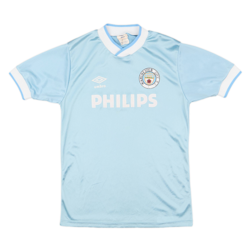 1985-87 Manchester City FC 1st Kit