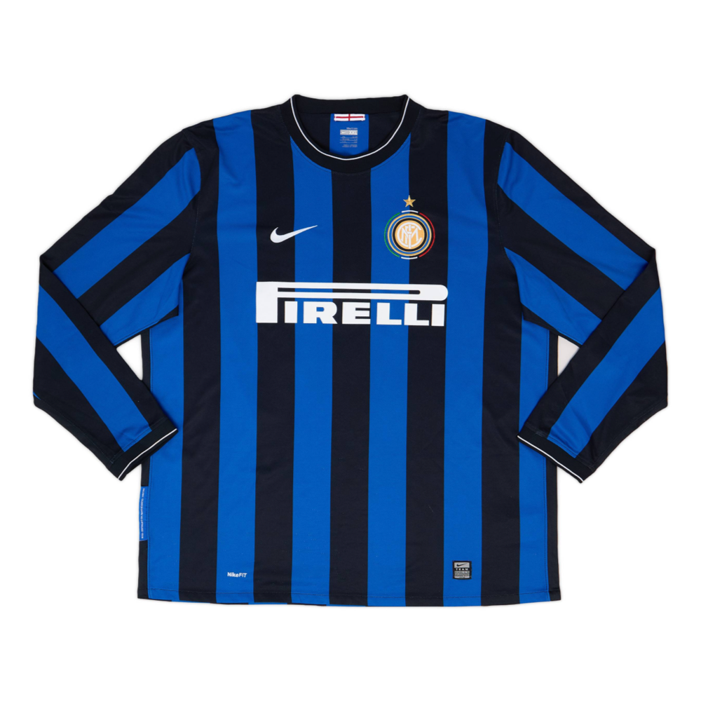 2009-10 FC Internazionale Milano 1st Long Sleeve Kit