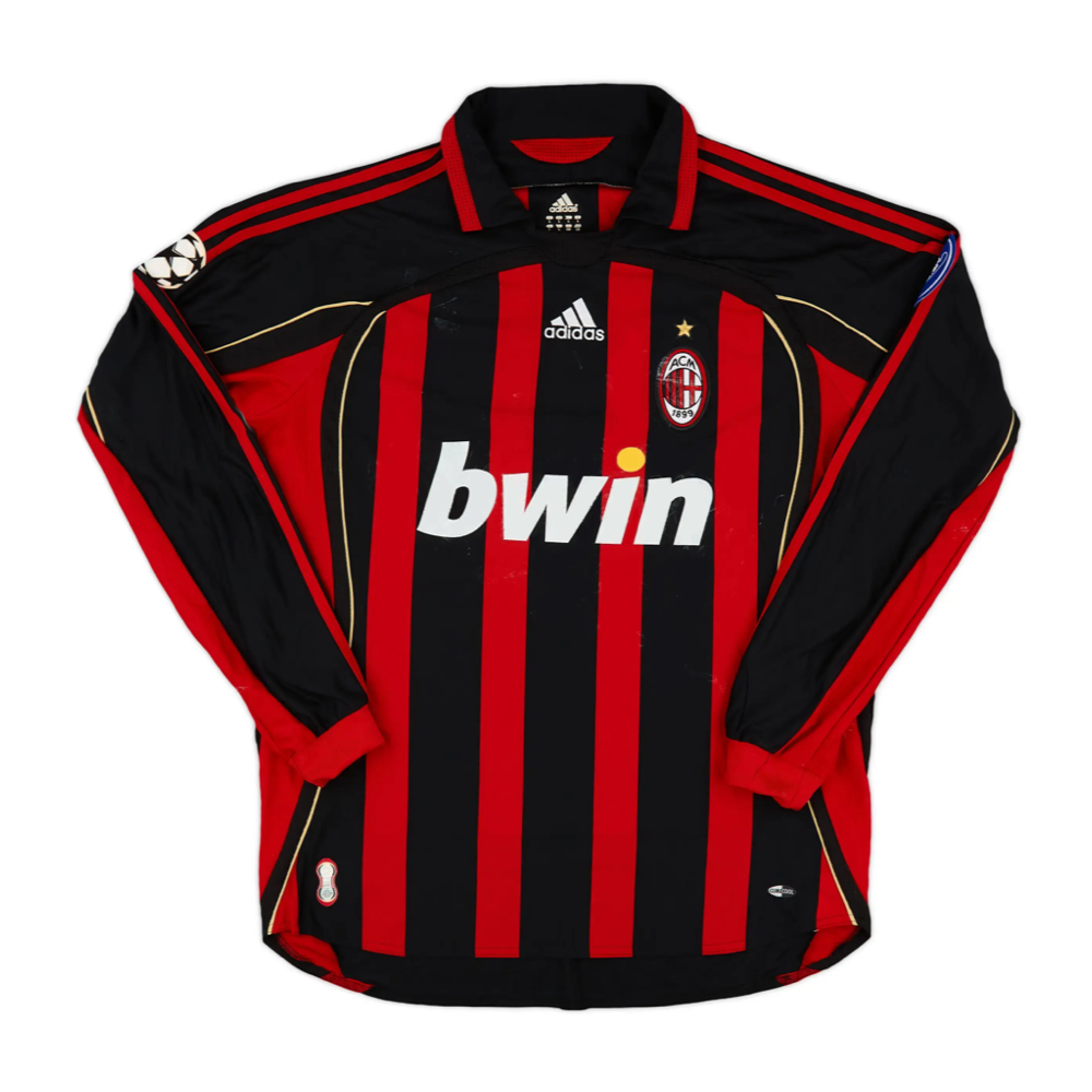 2006-07 AC Milan 1st Long Sleeve Kit