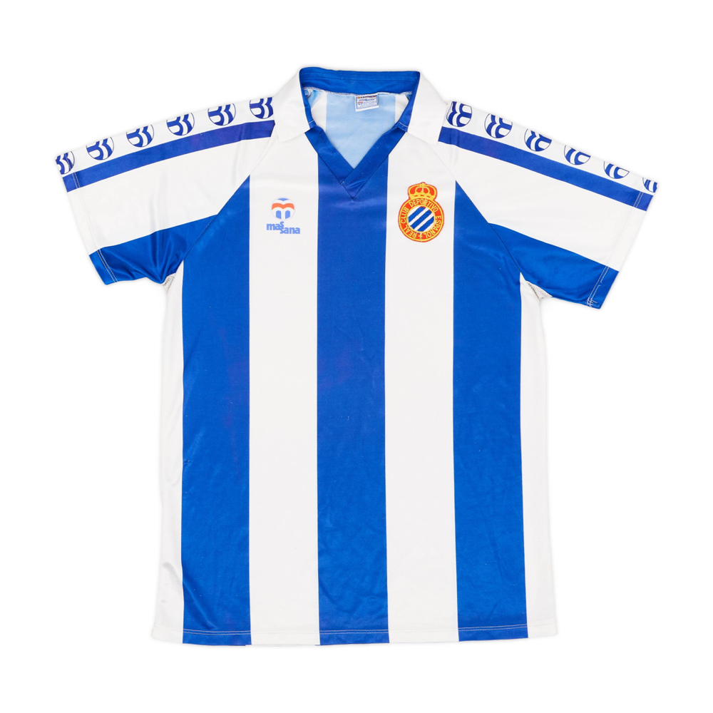 1984-89 RCD Espanyol 1st Kit