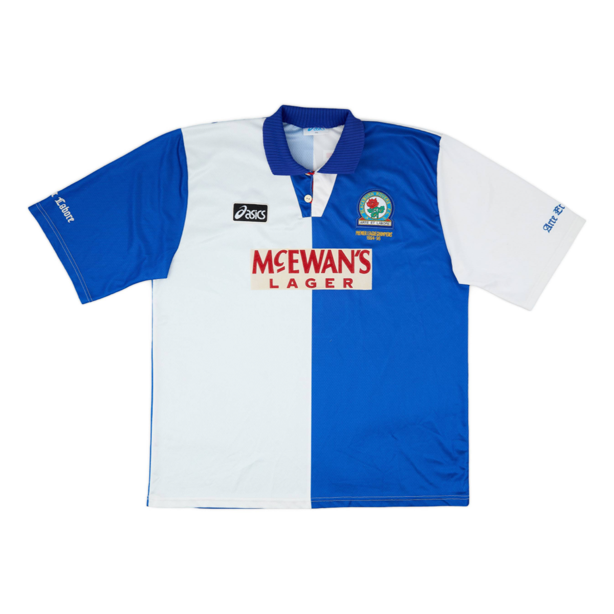 1995-96 Blackburn Rovers FC 1st Kit