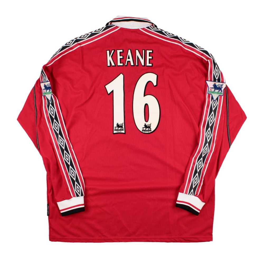1998-00 Manchester United FC 1st Long Sleeve Kit