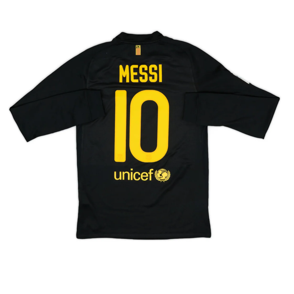 2011-12 FC Barcelona 2nd Long Sleeve Kit