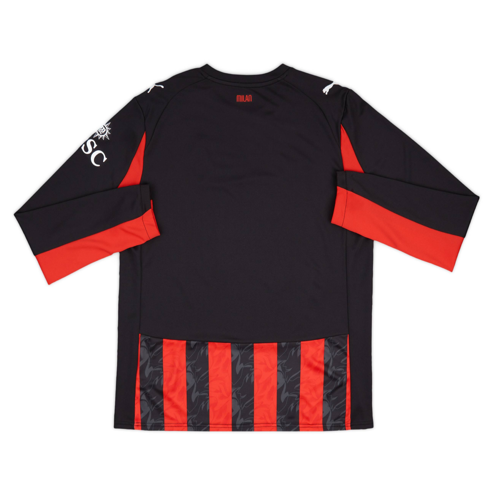 2025-26 AC Milan 1st Long Sleeve Kit