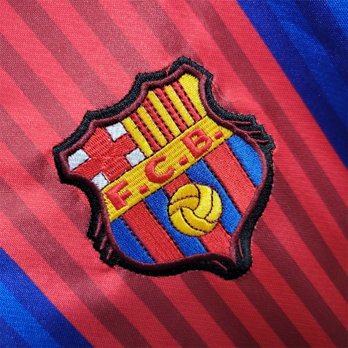 1991-92 FC Barcelona 1st Long Sleeve Kit