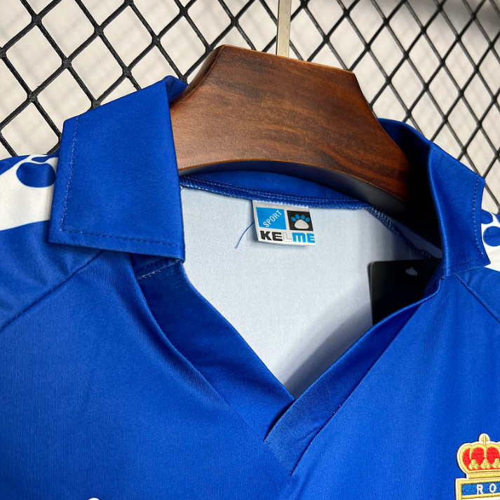 1990-91 Real Oviedo 1st Kit