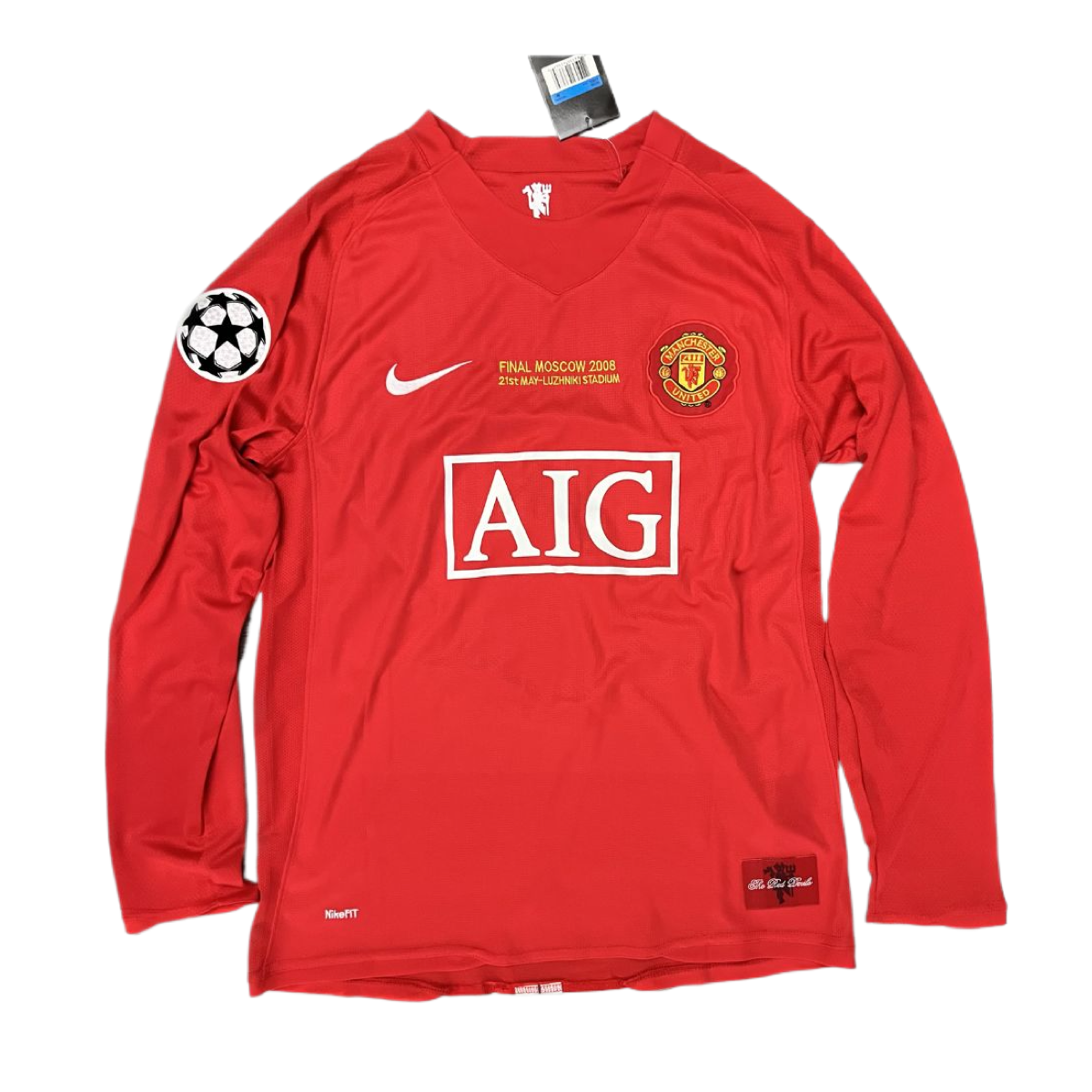 2007-08 Manchester United FC 1st Long Sleeve Kit