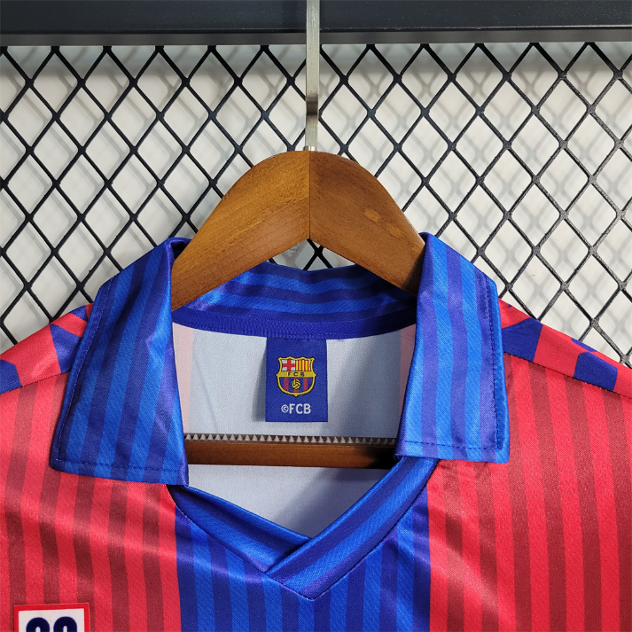 1991-92 FC Barcelona 1st Long Sleeve Kit
