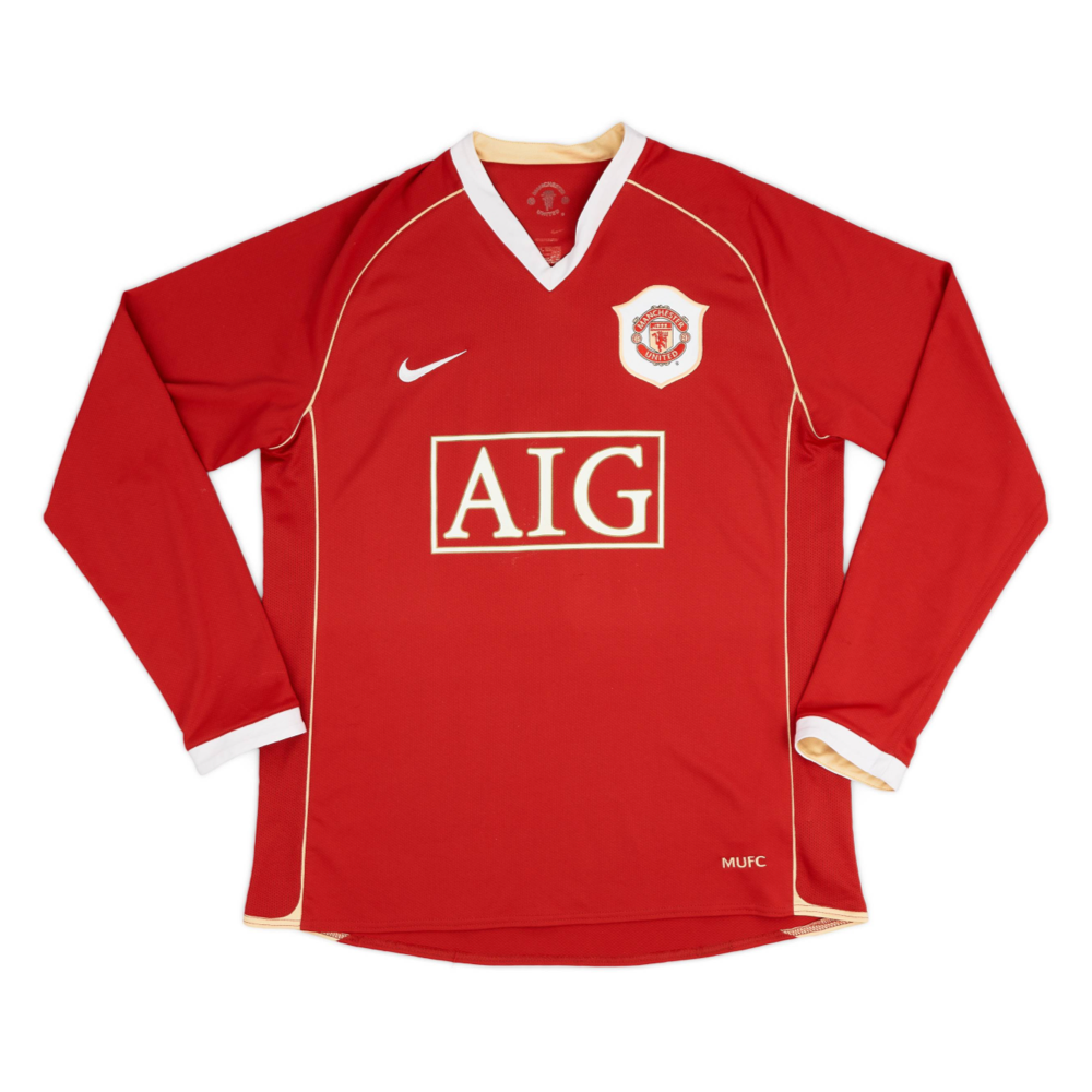 2006-07 Manchester United FC 1st Long Sleeve Kit