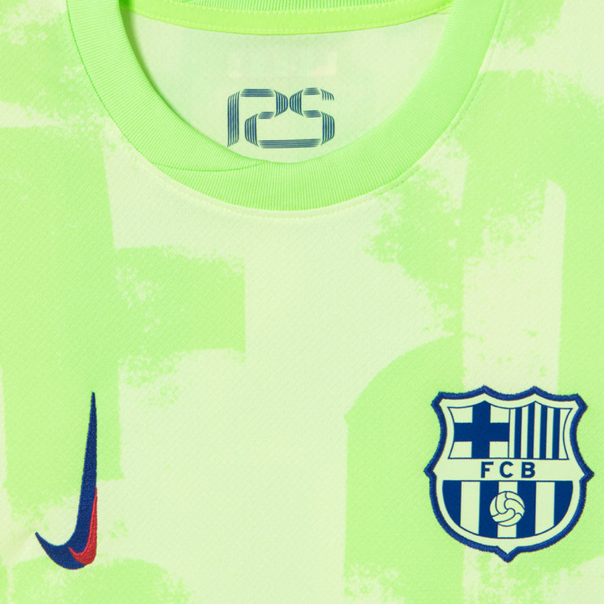 2024-25 FC Barcelona 3rd Kit Logo Spotify