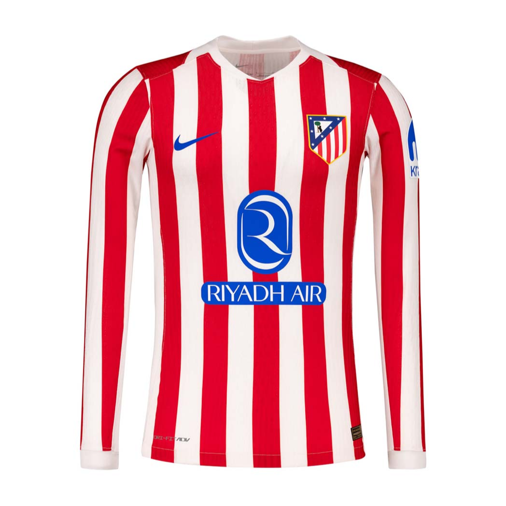 2025-26 Atlético de Madrid 1st Long Sleeve Kit