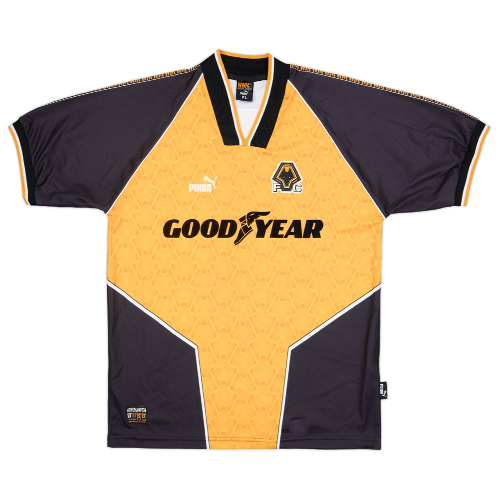 1996-98 Wolverhampton Wanderers FC 1st Kit