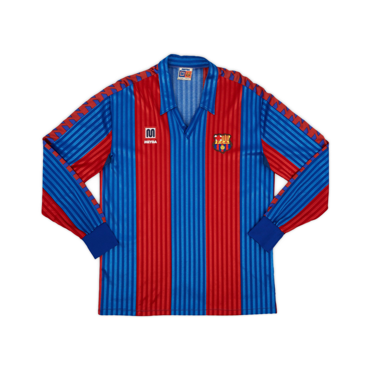 1991-92 FC Barcelona 1st Long Sleeve Kit