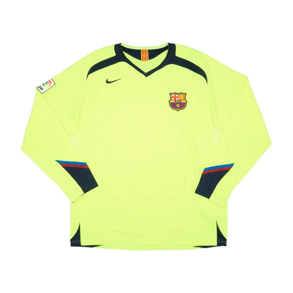 2005-06 FC Barcelona 2nd Long Sleeve Kit