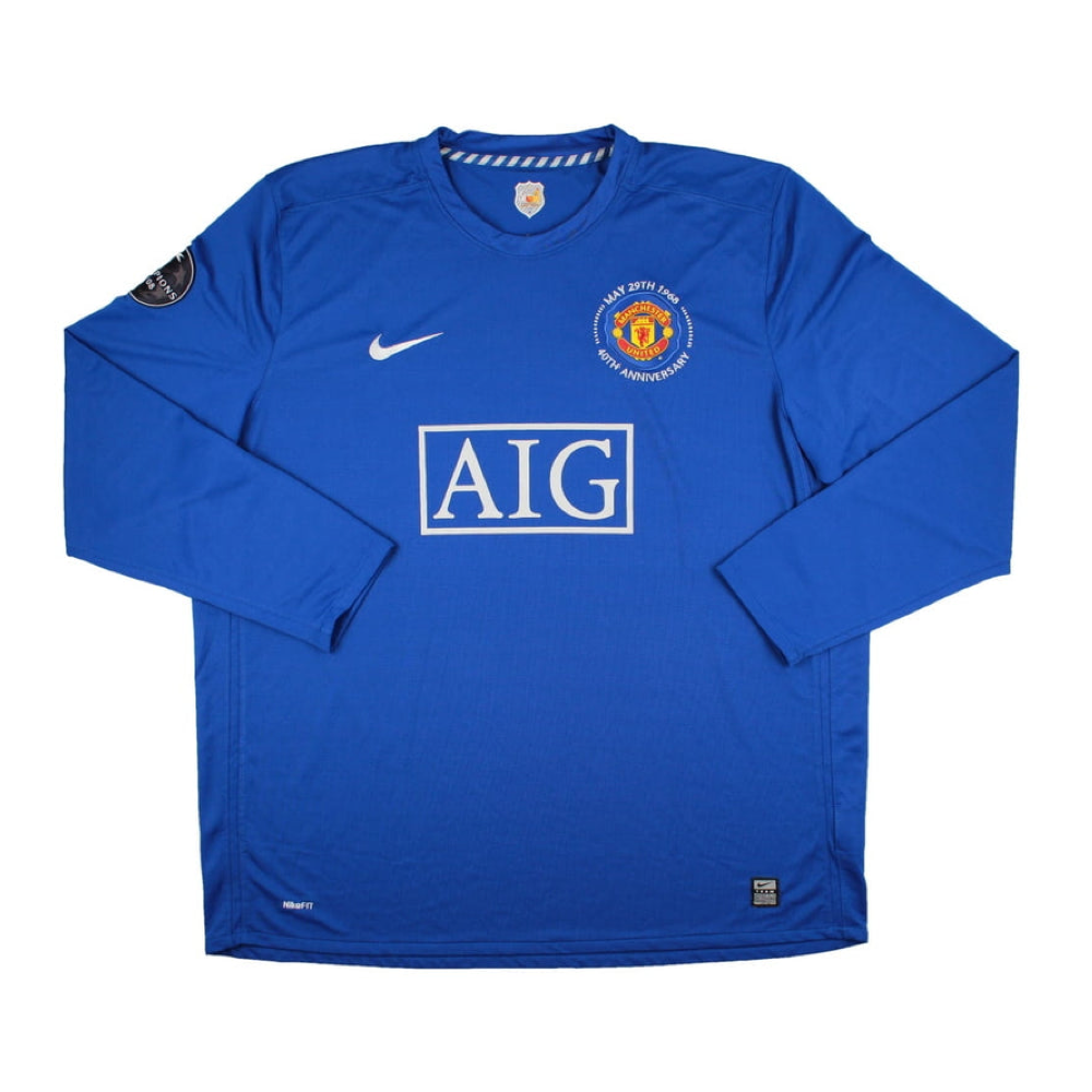 2008-09 Manchester United FC 3rd Long Sleeve Kit