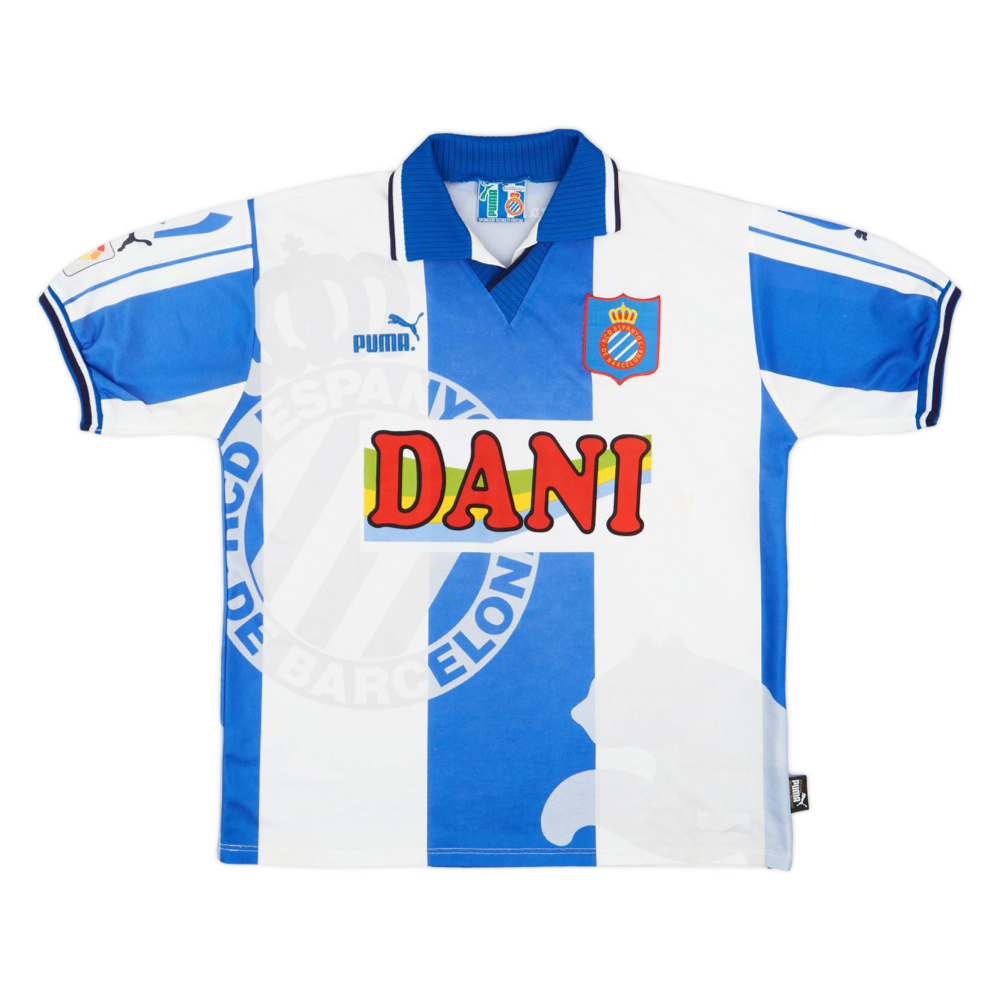 1997-98 RCD Espanyol 1st Kit