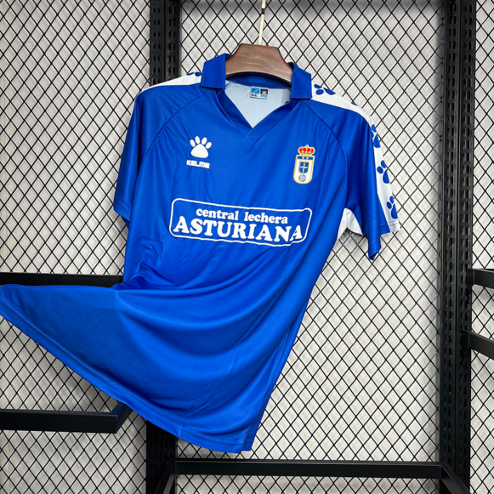 1990-91 Real Oviedo 1st Kit