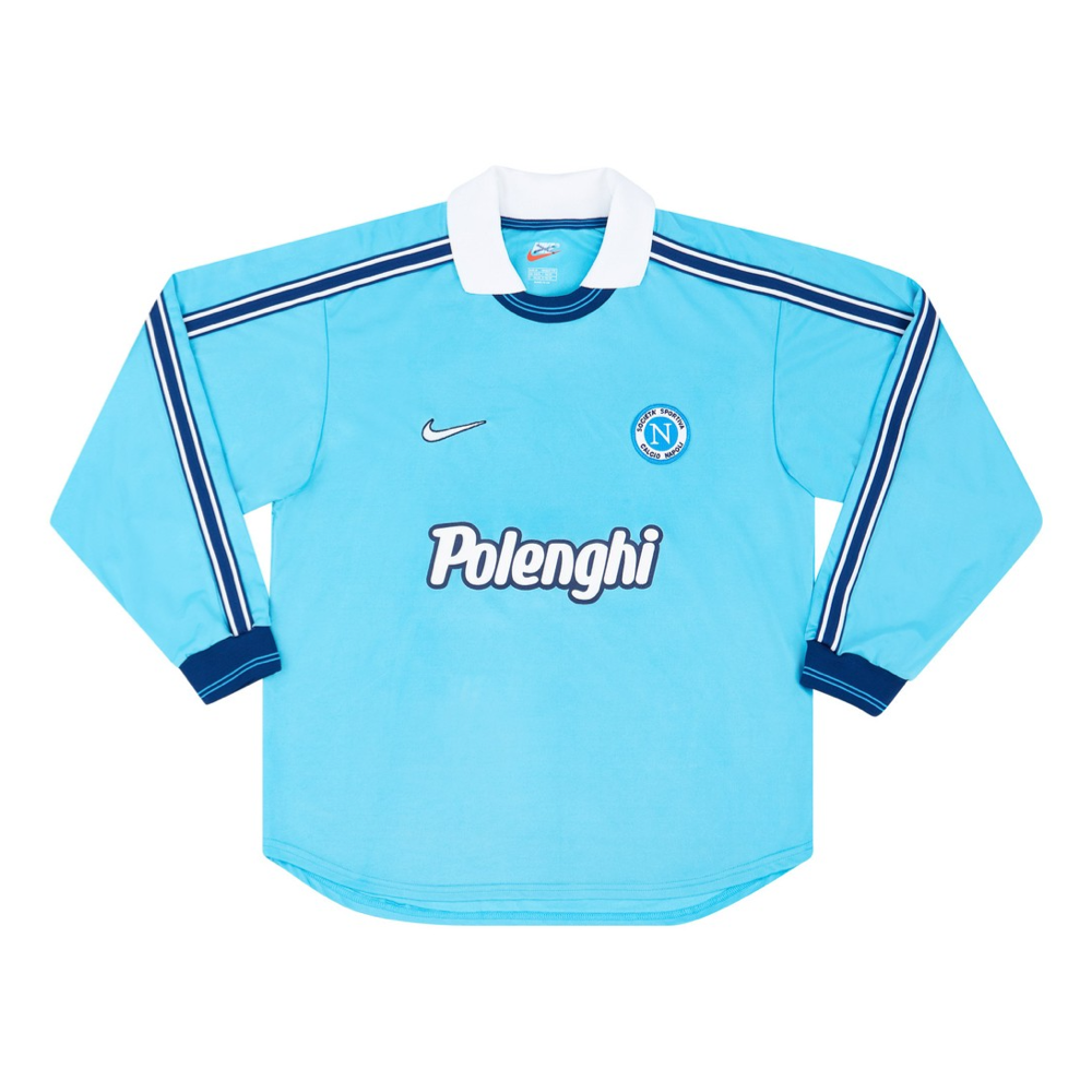 1998-99 SSC Napoli 1st Long Sleeve Kit