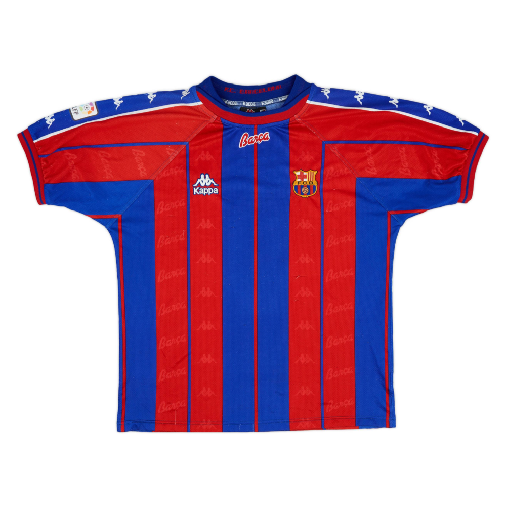1997-98 FC Barcelona 1st Kit