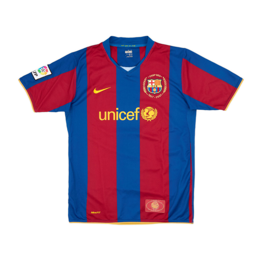 2007-08 FC Barcelona 1st Kit
