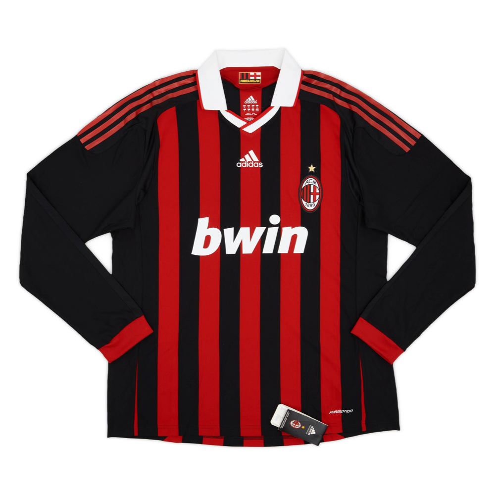 2009-10 AC Milan 1st Long Sleeve Kit