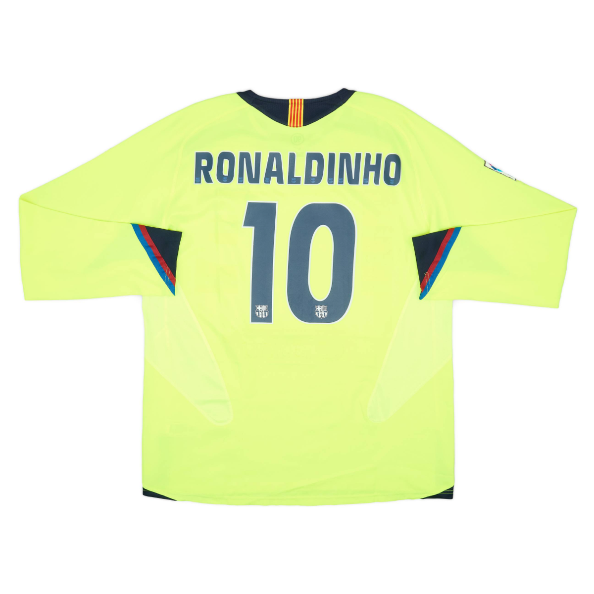 2005-06 FC Barcelona 2nd Long Sleeve Kit