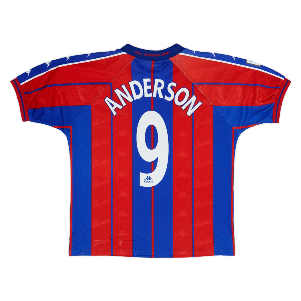 1997-98 FC Barcelona 1st Kit
