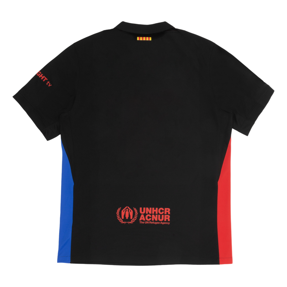 2024-25 FC Barcelona 2nd Kit Spotify Logo