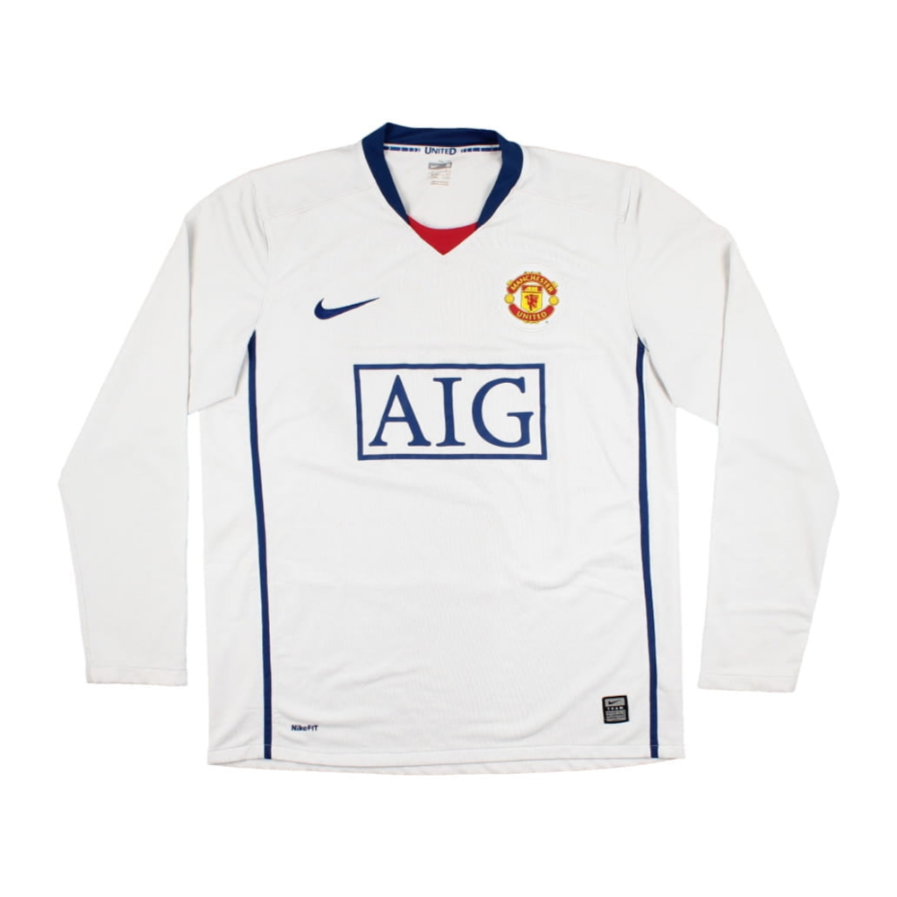 2008-09 Manchester United FC 2nd Long Sleeve Kit