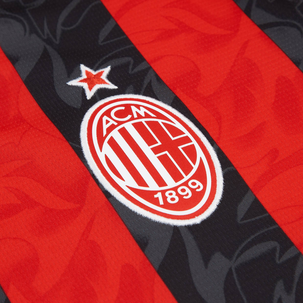 2025-26 AC Milan 1st Long Sleeve Kit